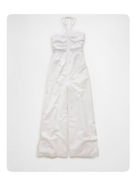 American Eagle AE Cut-Out Halter Jumpsuit